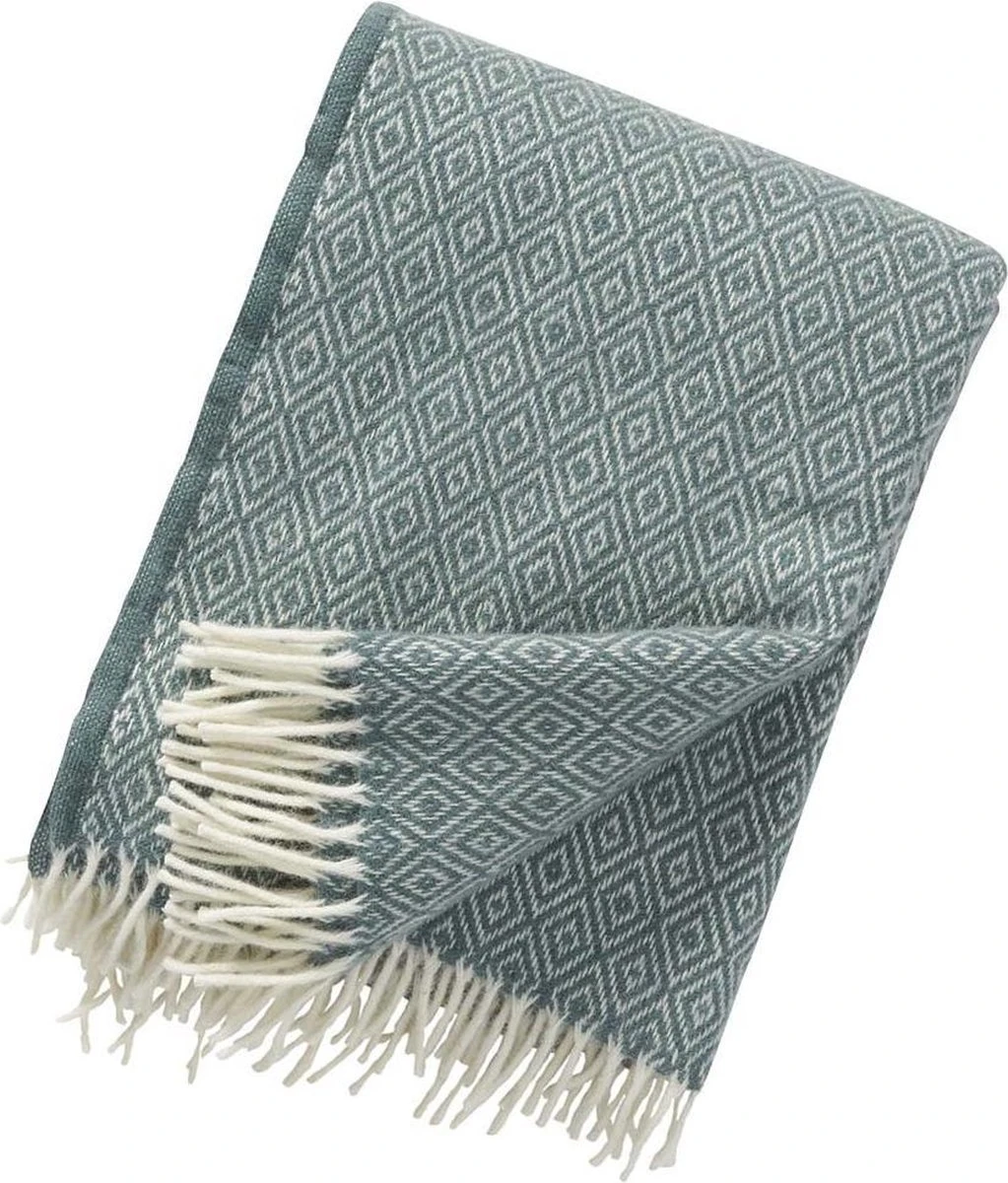 Klippan Wollen Plaid Stella - Cactus - 130x200 3 Klippan Wollen Plaid Stella - Cactus - 130x200