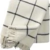 Klippan Wollen Plaid- Warme Deken- Vinga Wit -130x200cm 2 Klippan Wollen Plaid- Warme Deken- Vinga Wit -130x200cm -Klippan 1034x1200