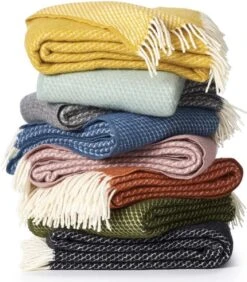 Klippan Yllefabrik Klippan Wollen Plaid Velvet Grey- 130x200cm 7 Klippan Yllefabrik Klippan Wollen Plaid Velvet Grey- 130x200cm -Klippan 1051x1200