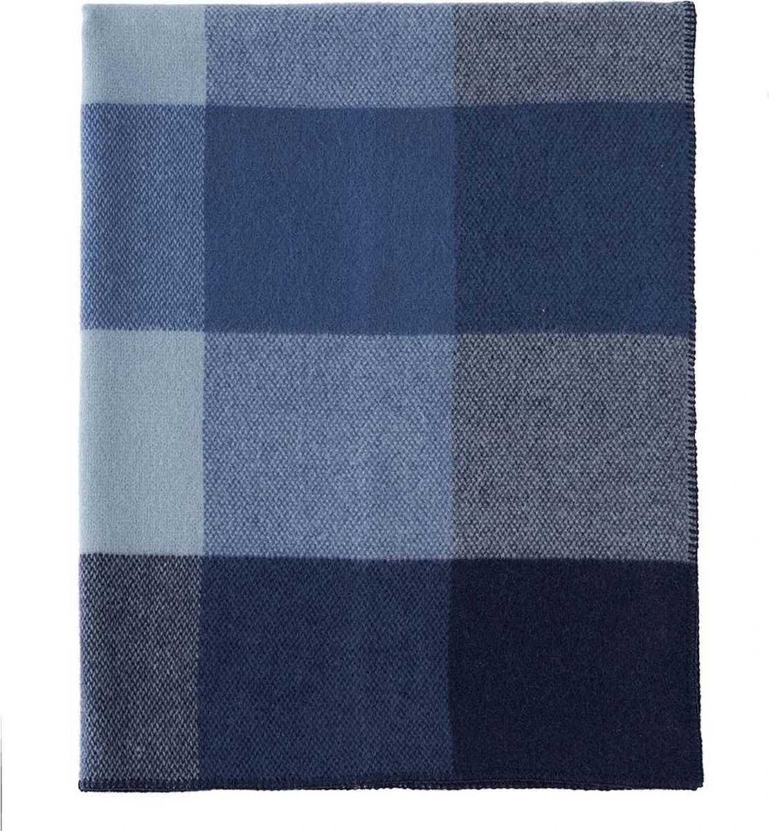 Klippan BLOCK - Wollen Plaid - Blauw - 130x180 3 Klippan BLOCK - Wollen Plaid - Blauw - 130x180