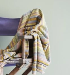 KLIPPAN - MIAMI - Katoenen Plaid - Pastel Meerkleurig - 130x170 -Klippan 1122x1200