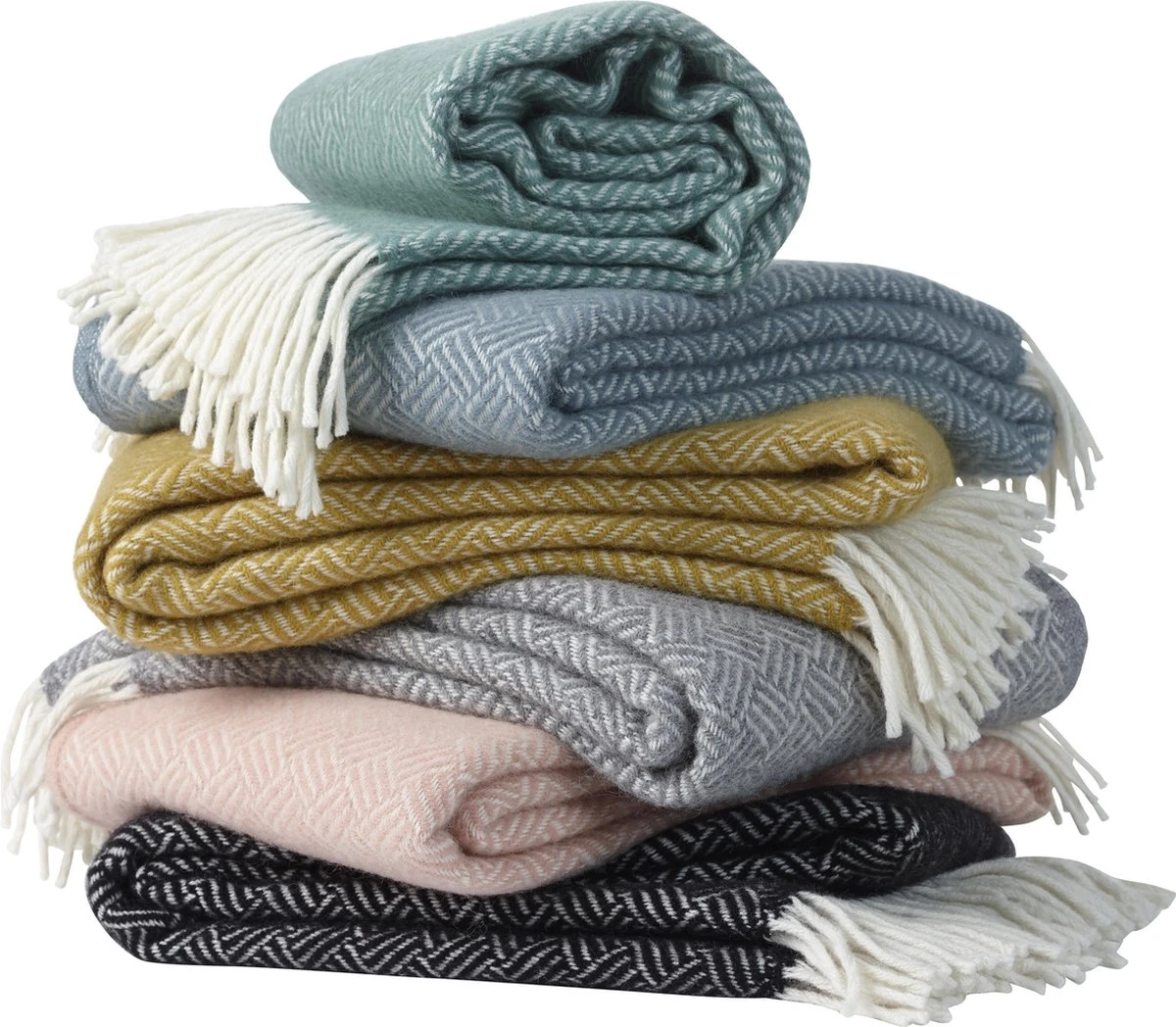 Klippan - Plaid - Deken - Samba - Loodgrijs - 200cm X130cm - 100% Wol - Wasbaar En Duurzaam Geproduceerd. 5 Klippan - Plaid - Deken - Samba - Loodgrijs - 200cm X130cm - 100% Wol - Wasbaar En Duurzaam Geproduceerd. - Afbeelding 3