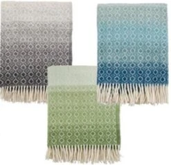 Klippan Yllefabrik Klippan - Havanna - Plaid - Green Multi - 100% Wol - Wasbaar - Groen - 130 X 200 -Klippan 1200x1158