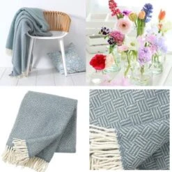 Klippan - Plaid - Deken - Samba - Loodgrijs - 200cm X130cm - 100% Wol - Wasbaar En Duurzaam Geproduceerd. 9 Klippan - Plaid - Deken - Samba - Loodgrijs - 200cm X130cm - 100% Wol - Wasbaar En Duurzaam Geproduceerd. -Klippan 1200x1200 12