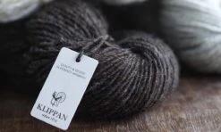 Klippan - Plaid Bjork - Wol - Blauw- Grijs - Deken