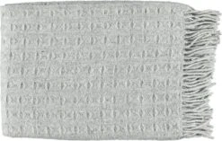 Klippan Wollen Plaid Twist Lichtgrijs 130x200cm -Klippan 1200x761