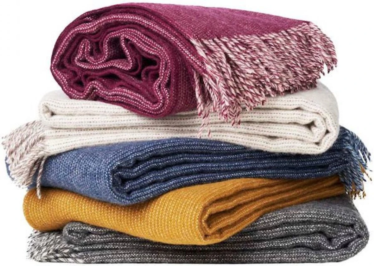 Klippan - Plaid - Wol - Shimmer - Deken - Grey 4 Klippan - Plaid - Wol - Shimmer - Deken - Grey - Afbeelding 2