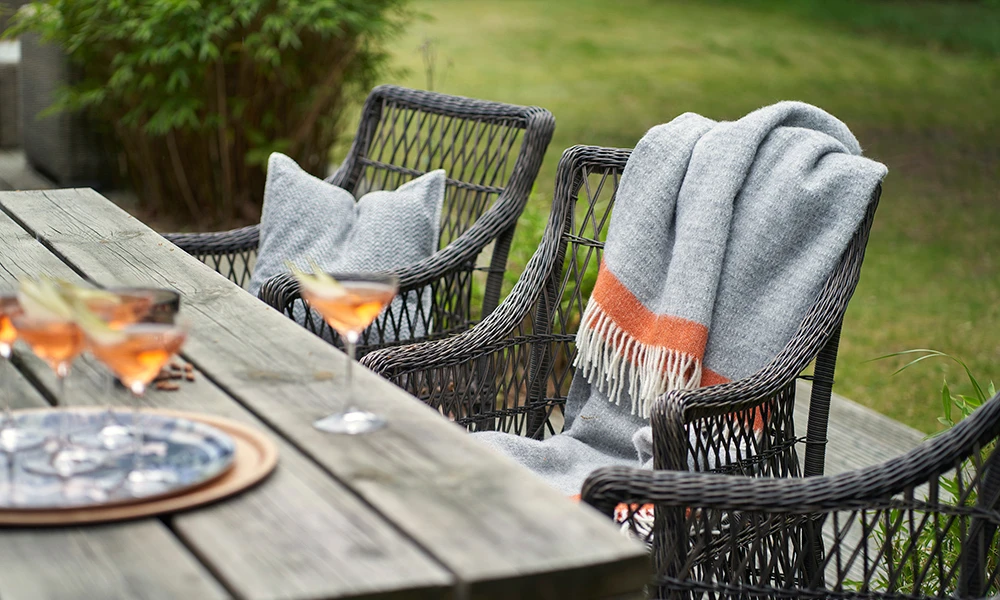 Klippan Yllefabrik Hampus Wollen Plaid 130x200 Cm 5 Klippan Yllefabrik Hampus Wollen Plaid 130x200 Cm - Afbeelding 3