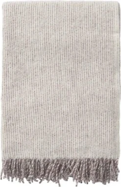 Klippan - Plaid - Wol - Shimmer - Deken - Naturel