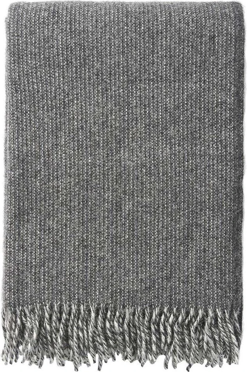 Klippan - Plaid - Wol - Shimmer - Deken - Grey 3 Klippan - Plaid - Wol - Shimmer - Deken - Grey