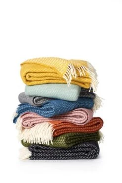 Plaid - Wol - Klippan - Velvet - Deken - Woon Accessoire - Wollen Deken -Petrol - Blauw - 100% Wol -Klippan 801x1200 4