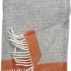 Klippan Yllefabrik Klippan - Hampus - Plaid - Woondeken - Grey Orange - 100% Wol - 130cm X 200 Cm - Heerlijk Zacht Grijs Plaid Met Een Oranje Baan Aan Beide Einden. 2 Klippan Yllefabrik Klippan - Hampus - Plaid - Woondeken - Grey Orange - 100% Wol - 130cm X 200 Cm - Heerlijk Zacht Grijs Plaid Met Een Oranje Baan Aan Beide Einden. -Klippan 812x1200