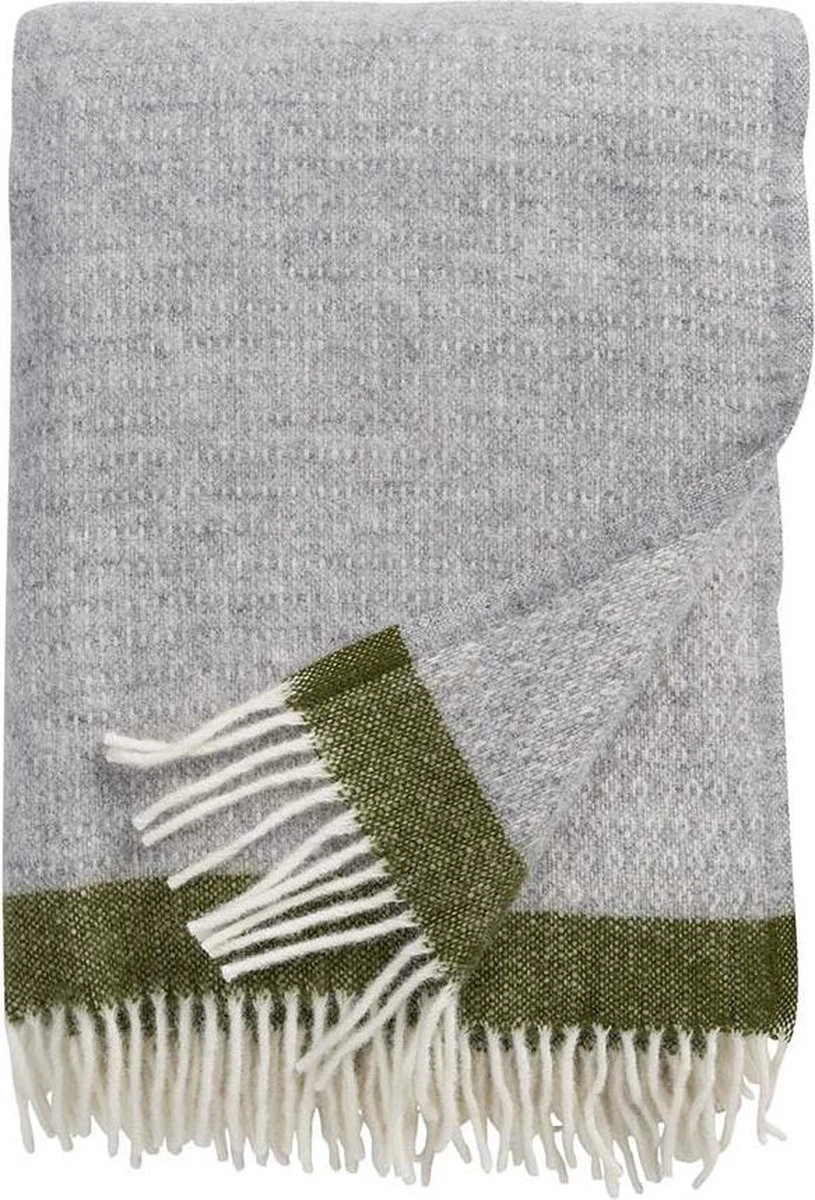 Klippan - Plaid - Wol - Hampus - Green- Deken-kleed 4 Klippan - Plaid - Wol - Hampus - Green- Deken-kleed - Afbeelding 2