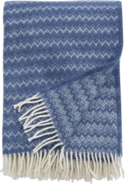 Klippan - Plaid - Summit - Sea - Blauw - Deken