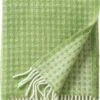 Klippan Yllefabrik Klippan- 100% Lamswollen Deken Loop - Wollen Plaid - Groen- 130x200cm -Klippan 824x1200 1