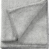 Klippan Yllefabrik Klippan Domino - Light Grey - Plaid - Wollen Deken - Lichtgrijs - Eco Wol - 130cm X 180cm -Klippan 847x1200 1