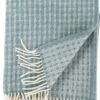 Klippan Yllefabrik Klippan Wollen Plaid Loop- Blue-130x200cm -Klippan 847x1200