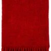 Klippan Yllefabrik Klippan - Gotland - Plaid - Deken - Red - Rood - 100% Gotland Wol - 130cm X 200cm