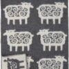 Klippan Yllefabrik Plaid Deken Sheep Schaap Lamswol Antraciet-wit Met Schapen 180 X 130 Cm 2 Klippan Yllefabrik Plaid Deken Sheep Schaap Lamswol Antraciet-wit Met Schapen 180 X 130 Cm -Klippan 890x1200