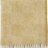 Klippan Recycled Wollen Plaid - Gooseye - Geel - 130x200cm -Klippan 896x1200 1