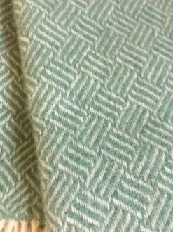 Plaid Samba Lamswol Mintgroen-wit, 130x200 Cm | Klippan -Klippan 899x1200 2