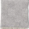 Klippan Wollen Plaid - Gooseye - Grey - 130x200cm -Klippan 917x1200 1