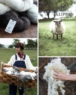 Klippan Yllefabrik Klippan - Harald - Plaid - 100% Wol - Green - Pale Green Grey - Zachtgroen Grijs Wolwit - 100% Ecologisch Geproduceerd - 130cm X 200cm -Klippan 960x1200 9