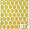 Klippan Plaid Organic Cotton - Feathers - Geel - 140x180cm -Klippan 964x1200