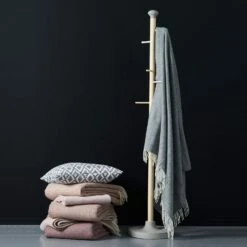 Klippan Yllefabrik Domino Baby Plaid 65x90 Cm, Dark Grey -Klippan klippan yllefabrik domino baby plaid 65x90 cm 11