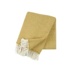 Klippan Yllefabrik Samba Plaid, Geel