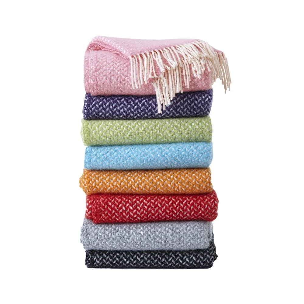 Klippan Yllefabrik Polka Wollen Plaid 5 Klippan Yllefabrik Polka Wollen Plaid - Afbeelding 3