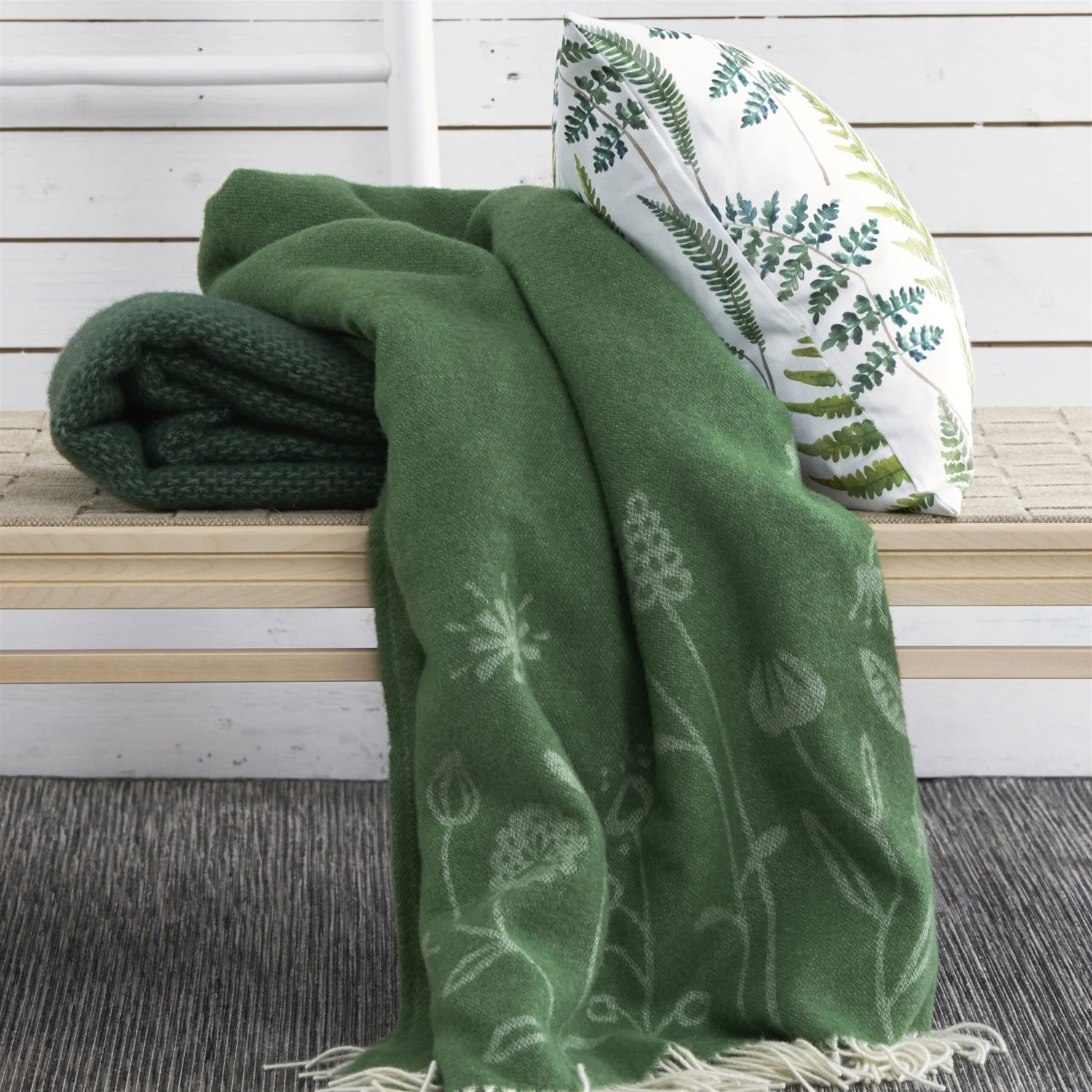 Klippan Yllefabrik Fräken Kussenhoes 4 Klippan Yllefabrik Fräken Kussenhoes - Afbeelding 2